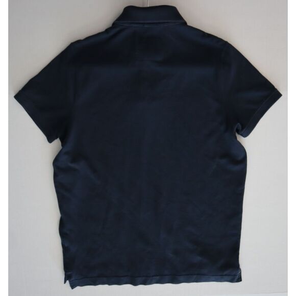 Abercrombie & Fitch 121-224-0485-023 Men's Sz 2XL Navy Blue Muscle Polo Shirt - Picture 10 of 10